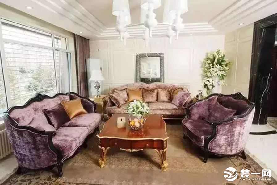 巴洛克风格图片别墅客厅奢华设计