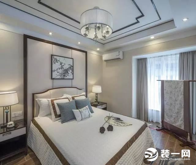 新中式风格卧室图