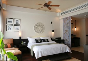 中式东南亚风格卧室装修设计图片展示