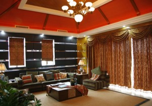 大户型东南亚客厅装修设计展示图片