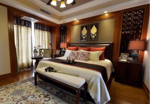 东南亚风格卧室装修图片分享