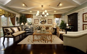 时尚别墅客厅设计波西米亚风格客厅装修图片