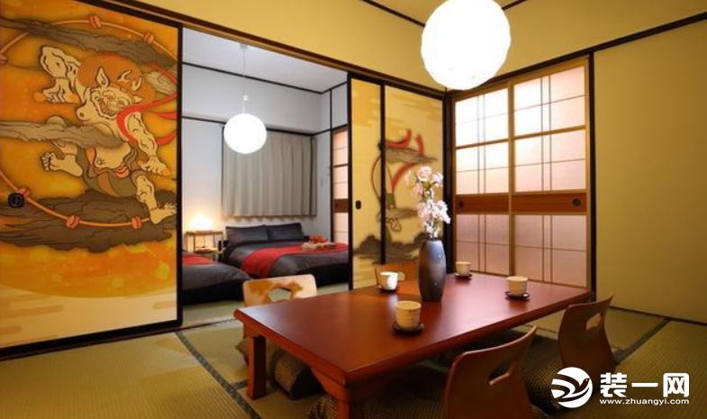 日式民宿设计日式民宿图片|客厅