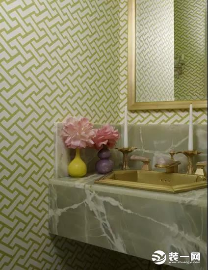 卫生间设计方案卫生间设计图片\金属质感+丰富色彩度