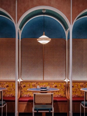 复古中餐厅装修设计案例