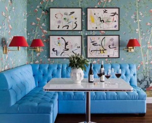 复古轻奢风格小别墅公寓装修图片—沙发