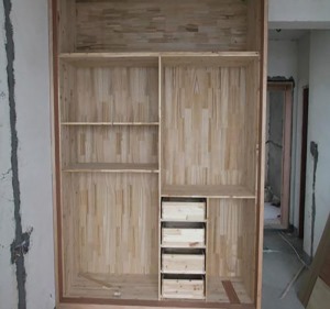 木工做的衣柜效果图