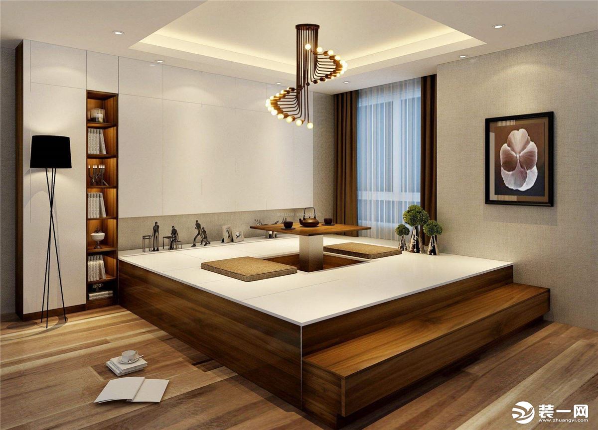Master bedroom with glass wall ensuite | Interior Design Ideas