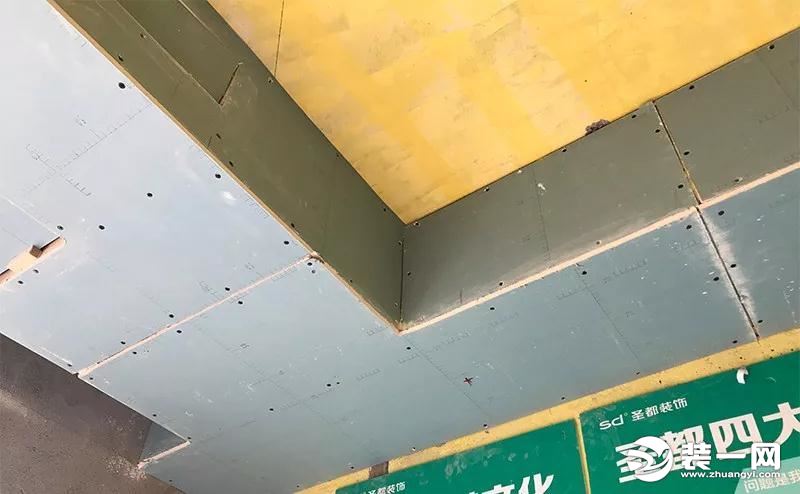 武汉圣都装饰公司工地