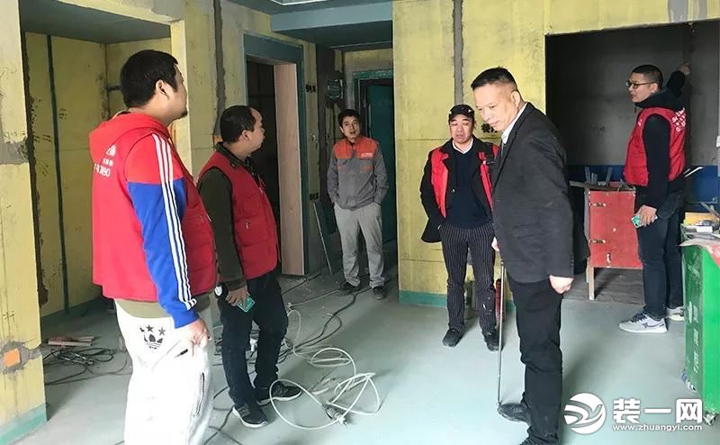 武汉圣都装饰公司工地