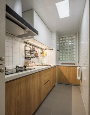 北欧风格家庭厨房装修效果图