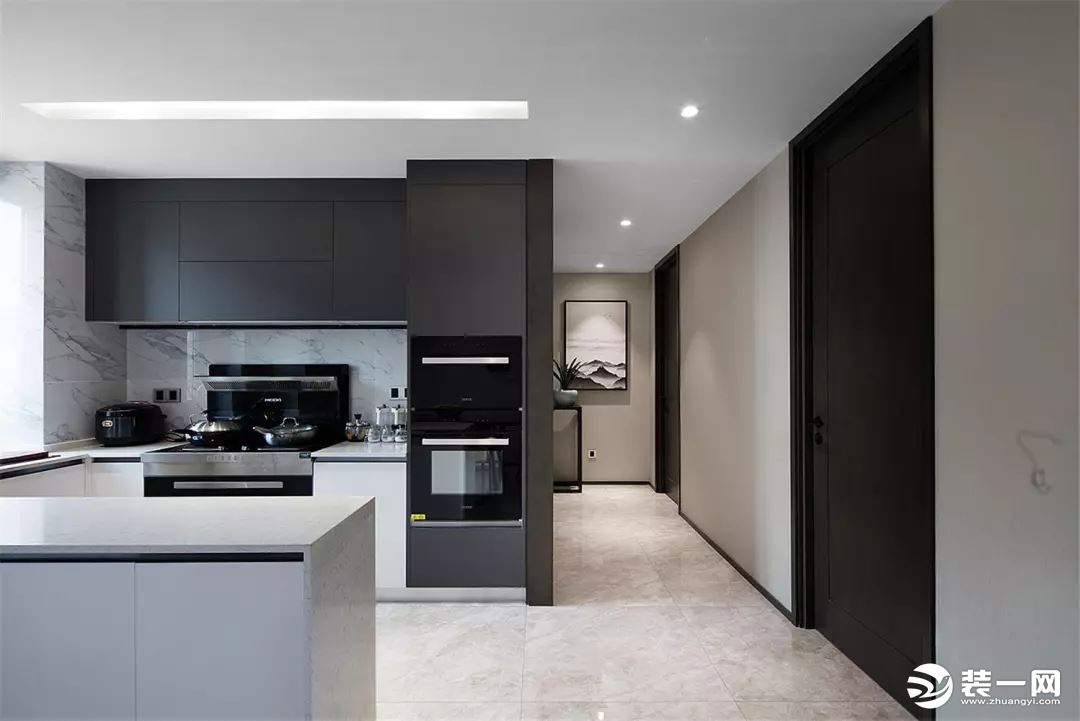 120平两室两厅现代简约风格厨房装修效果图