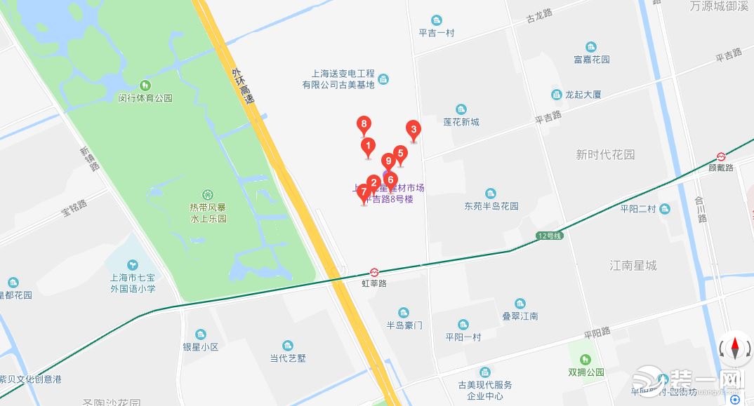 上海建材市场排名|九星建材市场