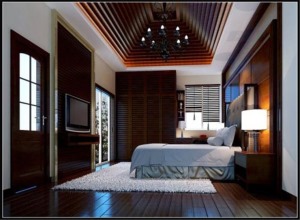 东南亚风格卧室装修效果图