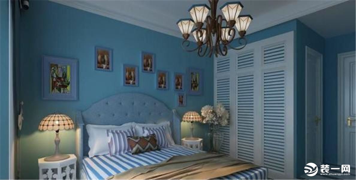地中海风格卧室装修图片