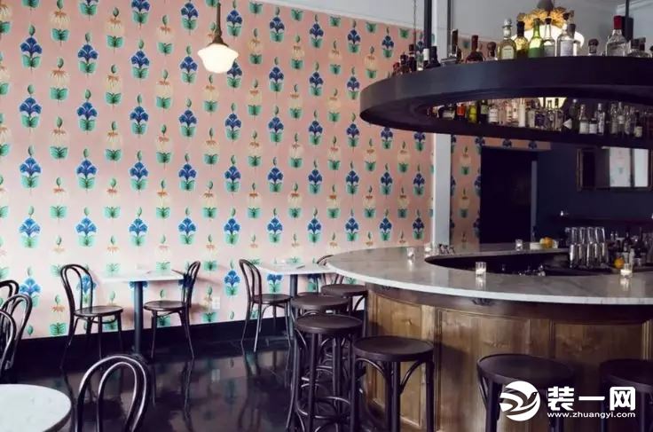 餐厅植物壁纸设计图