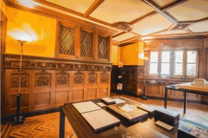 古典复古风格老上海花园洋房装修图片—书房