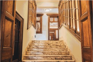 古典复古风格老上海花园洋房装修图片—楼梯