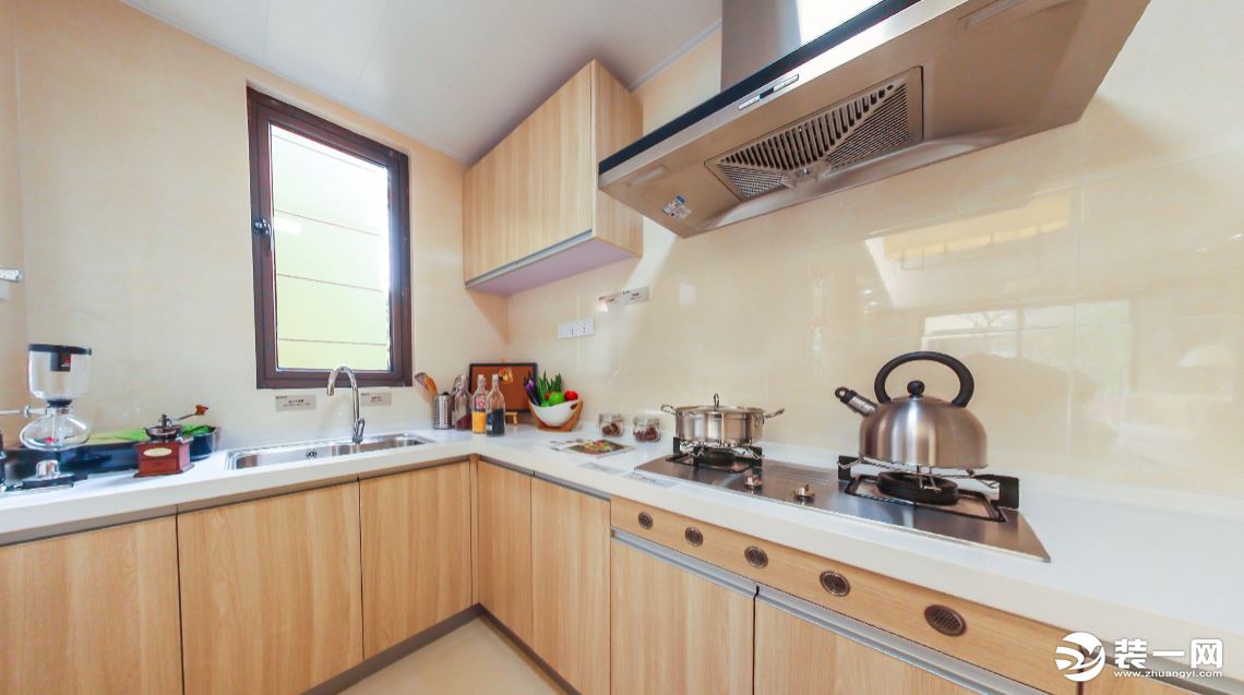 南宁中海国际社区精装房屋照片—北欧清新风格厨房