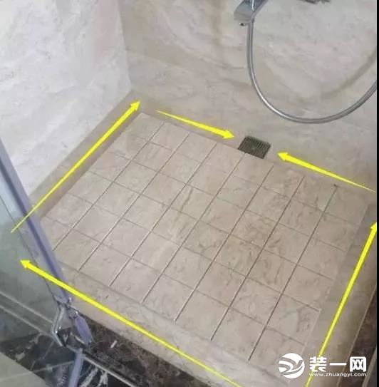 淋浴区地面装修图