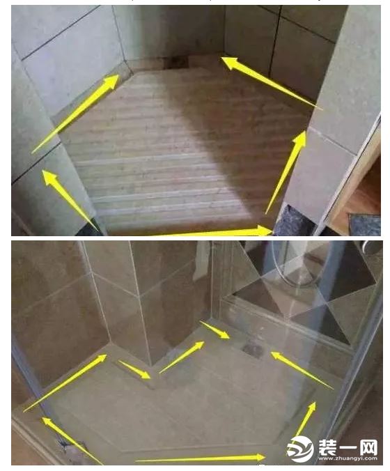 淋浴区地面装修图