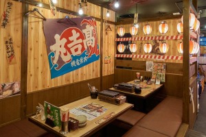 日本居酒屋包間設計日式居酒屋裝修圖片