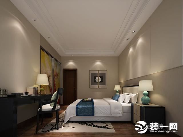 新中式风格别墅卧室图赏析