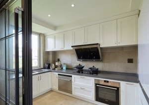 復式公寓—北歐風格130平米復式公寓廚房裝修效果圖