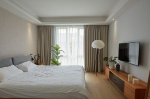 复式公寓—北欧风格130平米复式公寓卧室装修效果图