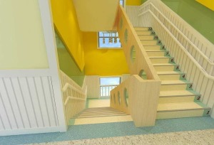 幼儿园楼梯装修效果图