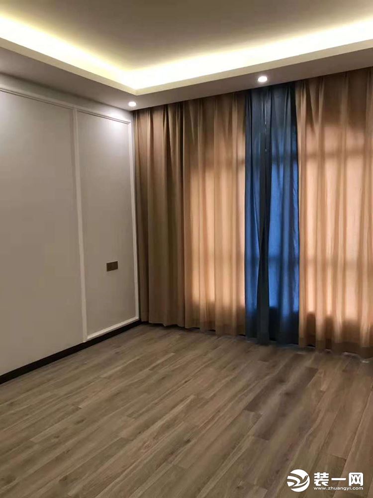 曲靖祥达东城新中式完工卧室装修案例 
