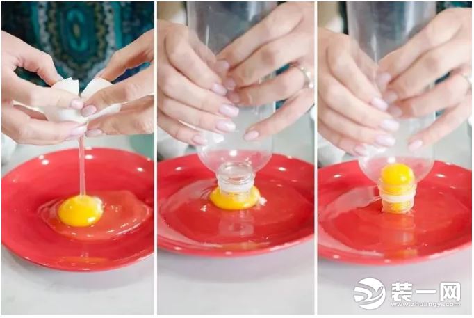 塑料瓶分离鸡蛋黄妙用图