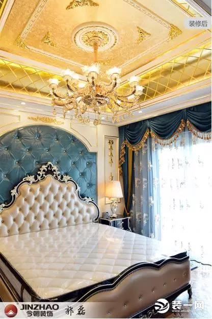 法式风格别墅卧室图