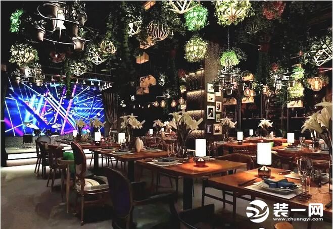 上海音乐餐厅设计 店内装饰