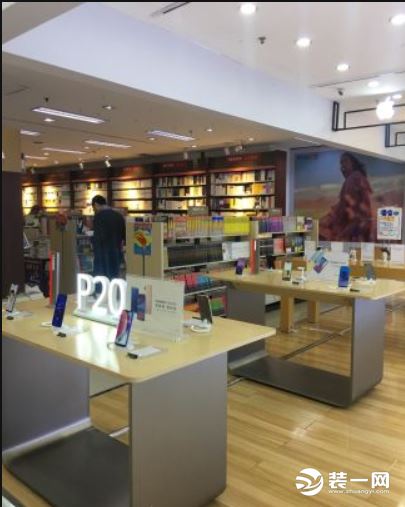 重庆最大的书店装修图片