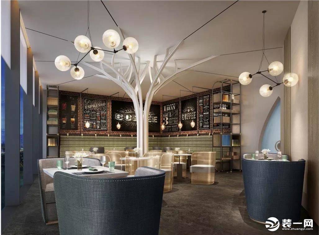 阿里巴巴未来酒店图片--咖啡厅