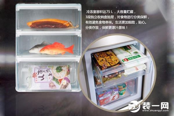 三门冰箱产品示意图