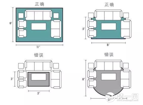 小户型客厅地毯设计方案图