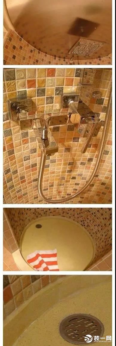 砌砖淋浴房细节图
