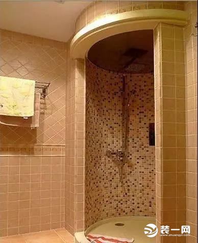 砌砖淋浴房效果图