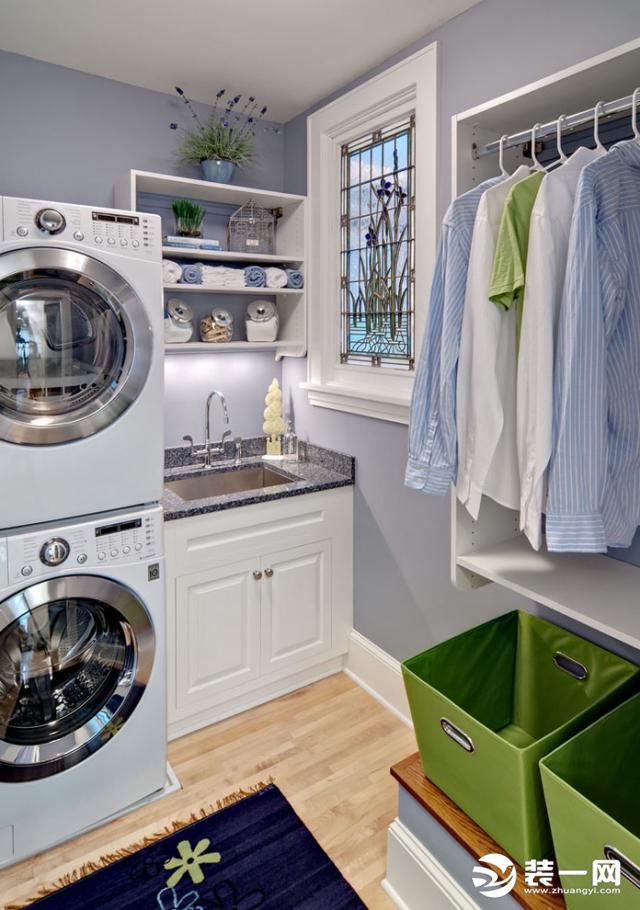 2019装修风格流行趋势--独立洗衣房图片