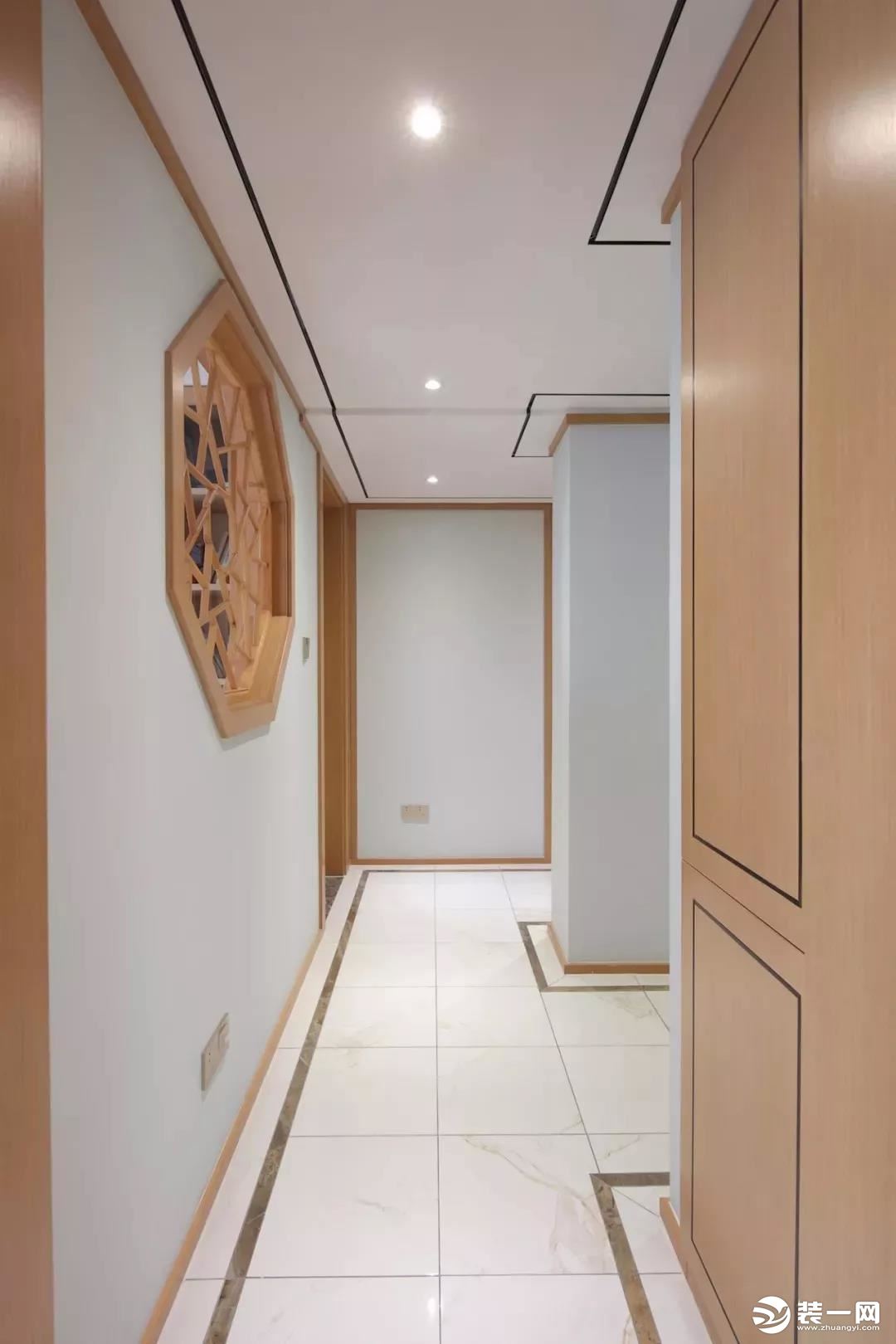 新中式风格别墅装修--走廊