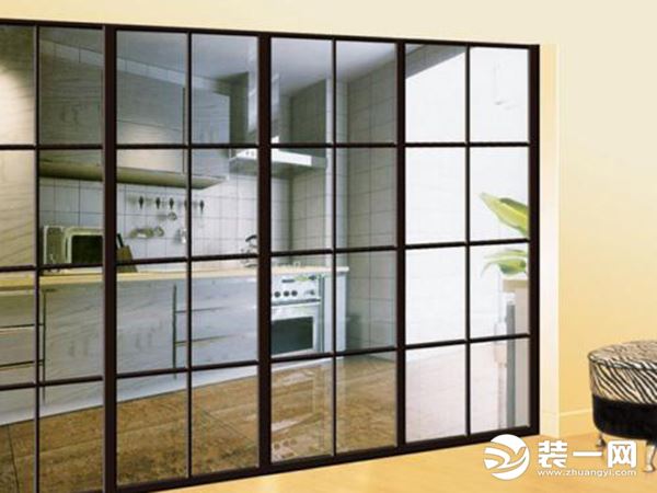 厨房滑门玻璃玻璃滑门图片