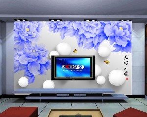 3d电视背景墙装修效果图