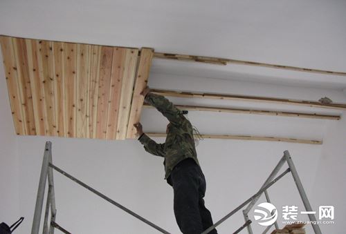 防腐木吊顶装修效果图