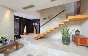 小型復式樓樓梯裝修設計圖片--輕奢大氣風格