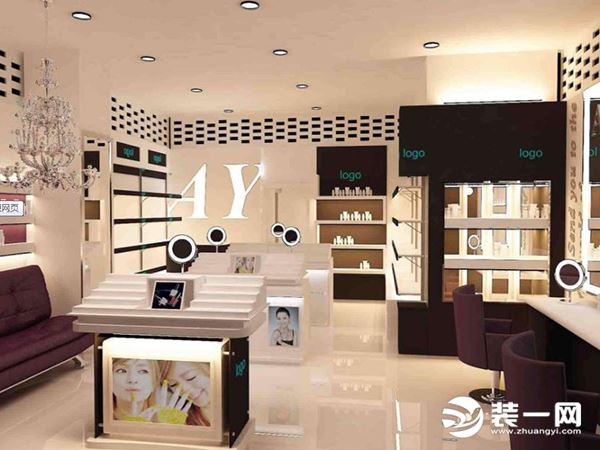 宁波装修宁波装修网化妆品店装修效果图