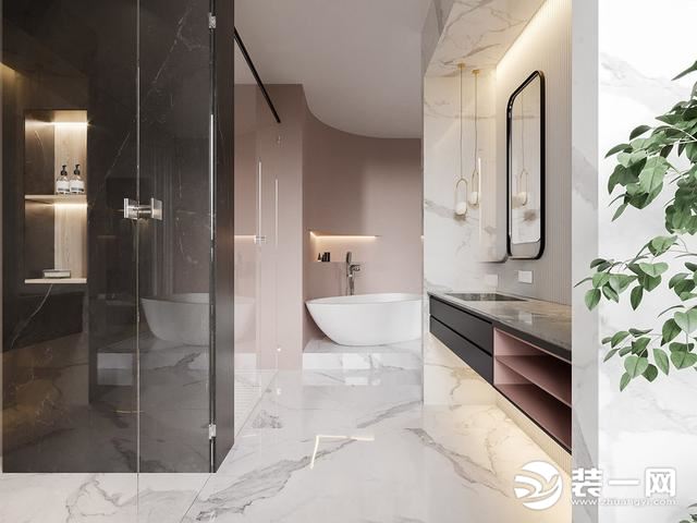 惠州现代风格卫浴装修设计案例
