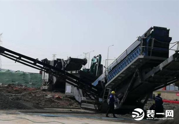 江城最大建筑弃料加工厂开建 九月份达产一年变废为宝18吨