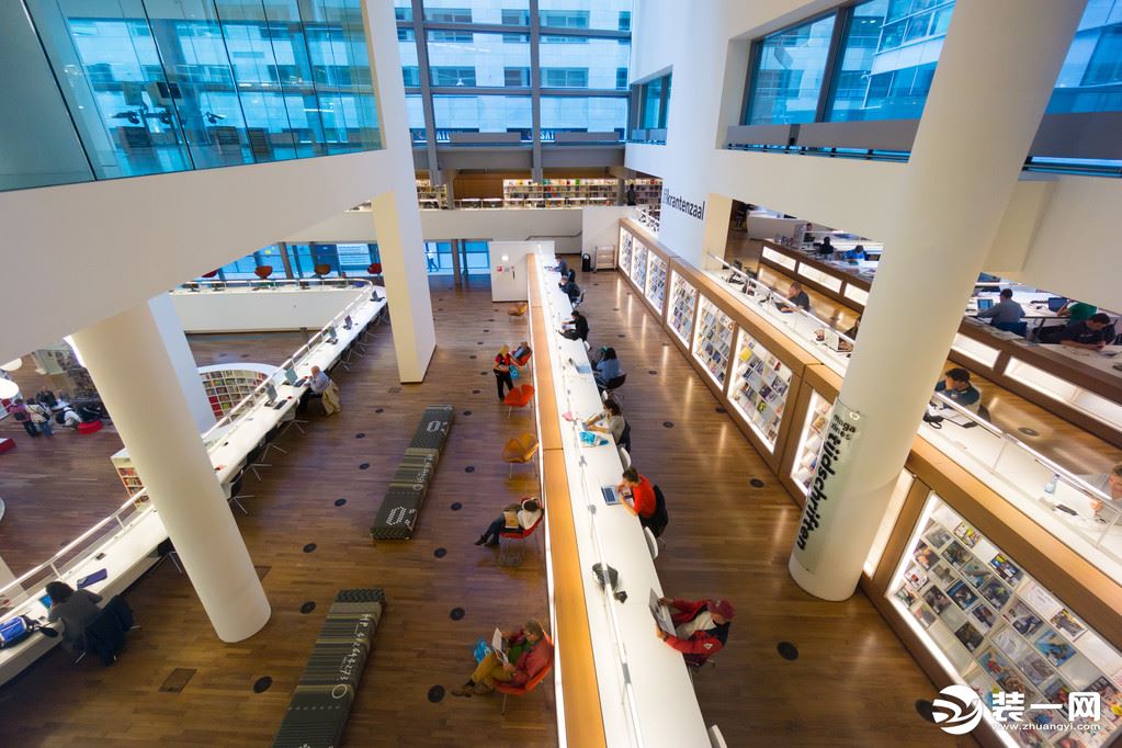 公共图书馆的装修设计技巧 总体布局方法